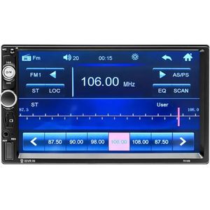 Podofo - K0126 - Autoradio - Met Scherm - Bluetooth - FM-transmitter