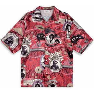 Grimey Supastar Satin Overhemd Met Korte Mouwen
