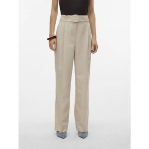 Vero Moda - Nancy - Broek - Hoge Taille - Enkellengte - Rechte Pasvorm