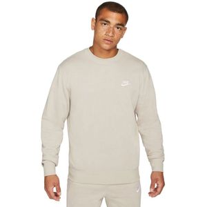 Nike Sportswear Club French Terry Long Sleeve T-shirt Beige XL Man