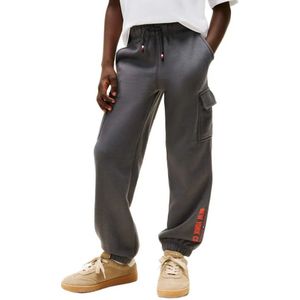 Tommy Hilfiger Joggingbroek - Vracht - Gewassen Black m. Oranje - Tommy Hilfiger - 6 jaar (116) - Joggingbroek