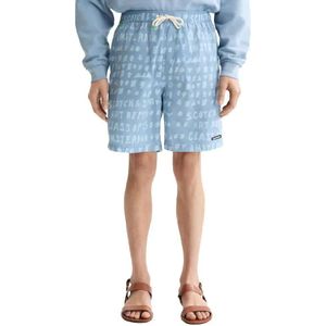 Scotch & Soda Printed Longer Length Zwembroek