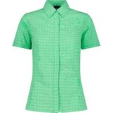 CMP - Geruit Damesoverhemd - Korte Mouwen - Stretch - Dry Function Technologie