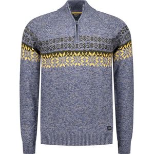 Nza New Zealand 25hn408 Half Rits Trui