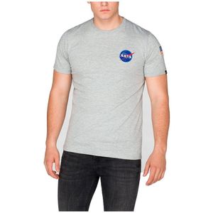Alpha Industries Space Shuttle Short Sleeve T-shirt Grijs L Man