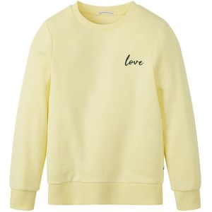 Tom Tailor 1030730 Printed Sweatshirt Geel 116-122 cm Meisje