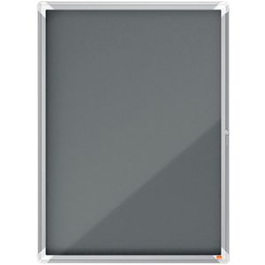 Nobo Premium Plus 9xa4 Sheets Felt Interior Display Case Transparant