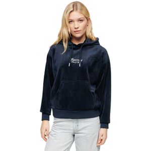 Superdry Country Club Velour Loose Hoodie