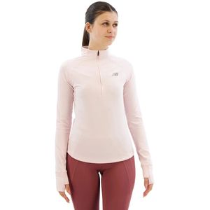 New Balance Nb Harmony Half Zip T-shirt Met Lange Mouwen