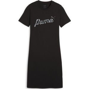 Puma Ess+ Graphic Dress Zwart M Vrouw