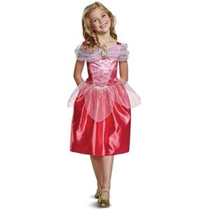 Liragram Disney Princess Aurora Classic Girl Custom Roze 7-8 Years