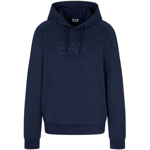 EA7voor mannen. 7M000903_AF13512 Train Visibility Coft marine sweatshirt (XXS), Casual, Katoen, Marineblauw
