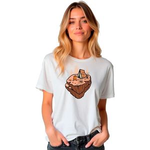 Kruskis Floating Rock T-shirt Met Korte Mouwen