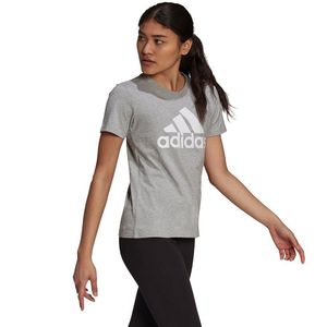 Adidas Bl Short Sleeve T-shirt Grijs XS / Regular Vrouw