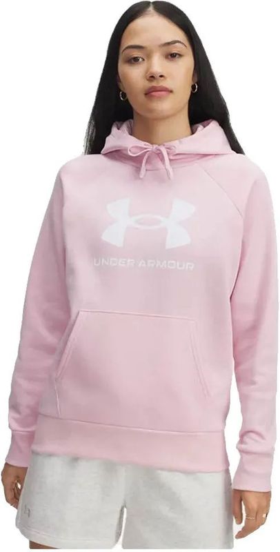 Under Armour - Rival Fleece - Hoodie - Zwart - Big Logo