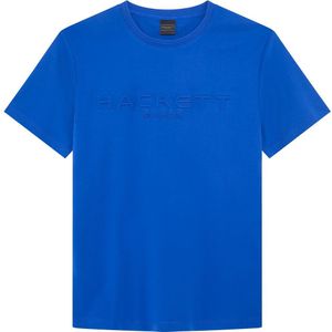 Hackett Embossed T-shirt Met Korte Mouwen