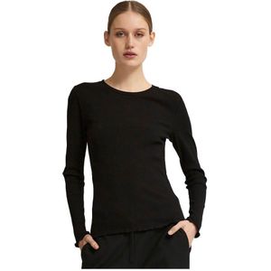 Selected Anna Long Sleeve T-shirt Zwart XS Vrouw