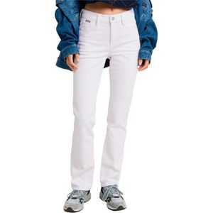 G-star Strace Straight Fit Jeans Wit 26 / 28 Vrouw