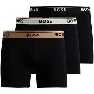 BOSS - 50517828 - Set van 3 Boxershorts - Zwart - Homewear - Katoen