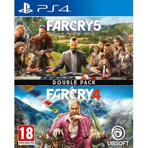 Playstation Games Ps4 Far Cry 4 + Far Cry 5 Double Pack