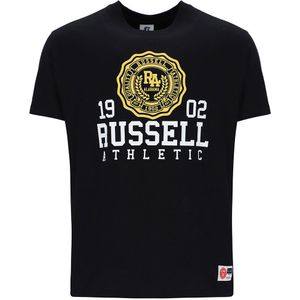 Russell Athletic Ashton Short Sleeve T-shirt Zwart L Man