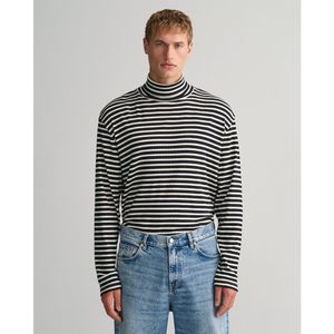 Gant Striped Rollneck High Neck Sweater Veelkleurig L Man