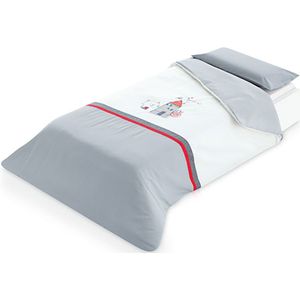Bimbidreams Youpi 160x220 Cm Duvet Cover + Pillow Case Wit