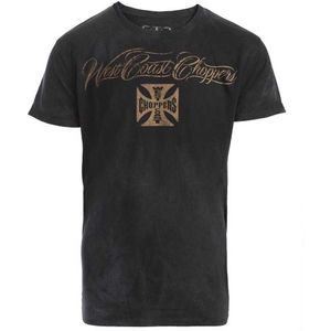 West Coast Choppers Eagle Crest T-shirt Met Korte Mouwen