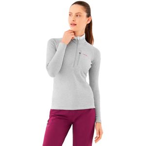 Viking Admont - Sweatshirt - Grijs - Dames - Met Halve Rits