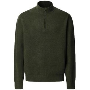 Hackett - Lambswool - Trui - Halve Rits