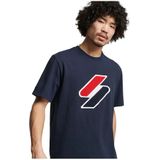 Superdry - Code Sl Chenille - T-shirt - Katoen