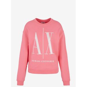 Armani Exchange 8nym02_yj68z Sweatshirt Roze S Vrouw