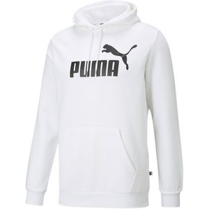 Puma Essental Big Logo Hoodie Wit XL Man