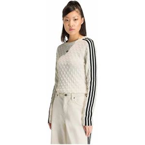 Adidas Originals Slim Solid Spike Knit Sweatshirt