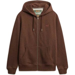 Superdry - Essentials Logo - Sweatshirt - Met Rits