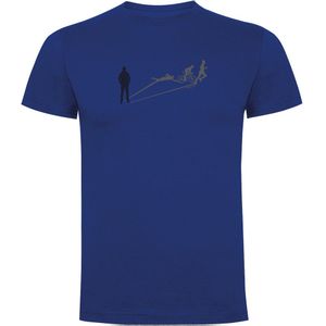 Kruskis Triathlon Shadow Short Sleeve T-shirt Blauw 2XL Man