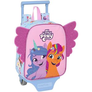 Safta My Little Pony ´´wild & Free´´ Mini 232 W/ Wheels Backpack Roze