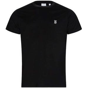 Burberry Regular Bordered Logo T-shirt Met Korte Mouwen