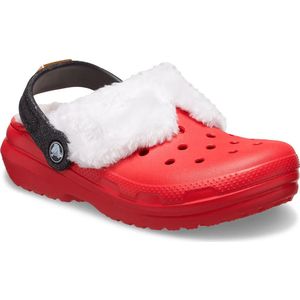 Crocs - Classic Lined Santa - Klompen - Rood - Croslite™