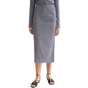 Scotch & Soda Structured Gingham Rok