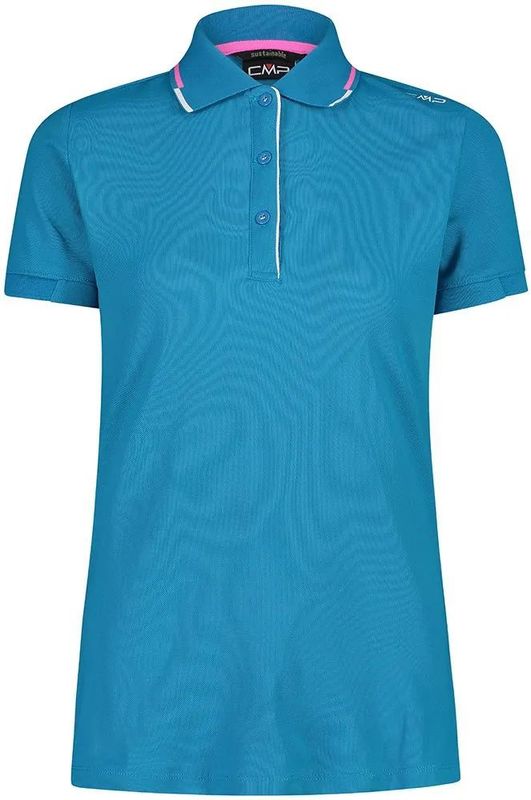CMP - Damespolo - Korte Mouwen - Piqué T-shirt