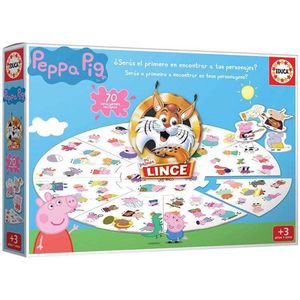Educa Borras Lynx Peppa Pig Board Game Veelkleurig 3-6 Years