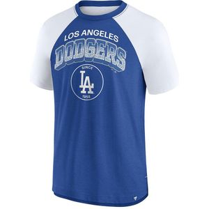 Fanatics Fundamentals Biblend Raglan Walk Off T-shirt Met Korte Mouwen