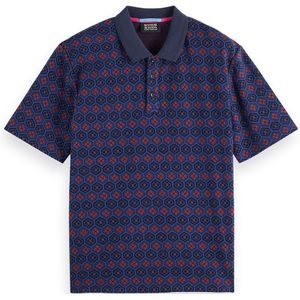 Scotch & Soda 178515 Korte Mouw Poloshirt