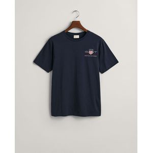 Gant Reg Archive Shield Emb Short Sleeve T-shirt Blauw XL Man