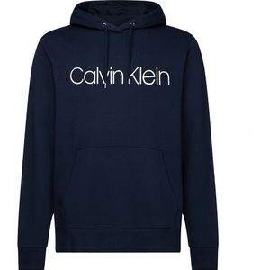 Calvin Klein Logo Hoodie Blauw XS Man