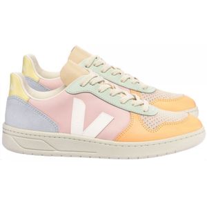 Veja V-10 Leather Trainers Roze EU 39 Vrouw