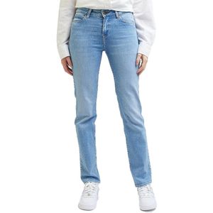 Lee Marion Straight Fit Jeans Blauw 32 / 31 Vrouw