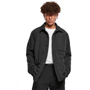 Urban Classics Padded Nylon Jacket Zwart S Man