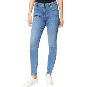 Superdry High Rise Skinny Jeans Blauw 28 / 30 Vrouw